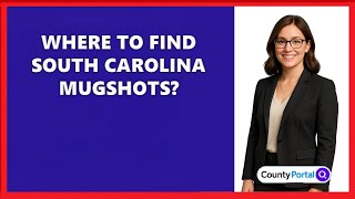 Where To Find South Carolina Mugshots?