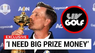 Henrik Stenson Is Going To Be Joining LIV Golf Tour...