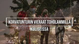 Korvatunturin vieraat Toholammilla - kulisseissa