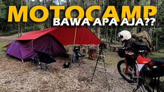 Ribet Pake Motor Trail Saat Bawa Perlengkapan Motocamp Saat Touring?Wajib Nonton ini Sebelum Camping