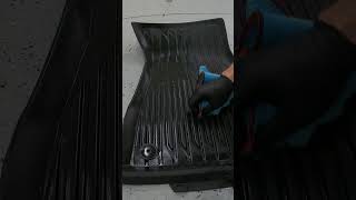 #shorts How to clean a fairly clean floor mat