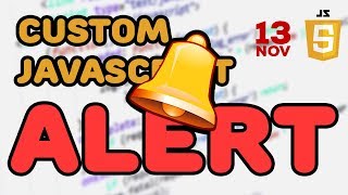 Creating Custom JavaScript Alert