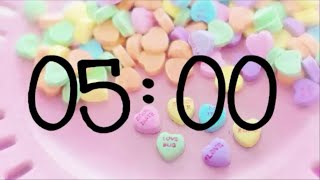 Valentine’s Day ❤️ 5 Minute Countdown Timer With Music 🎵