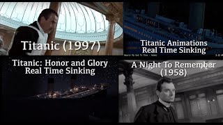 Depictions of Titanic's Final Plunge - In Film and Real Time