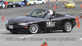 SCCA Hawaii - Autocross Banquet 12-15-2024