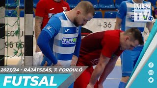 SG Kecskemét Futsal – MVFC Berettyóújfalu | 3-2 | Férfi Futsal NB I | Rájátszás 7. forduló | MLSZTV