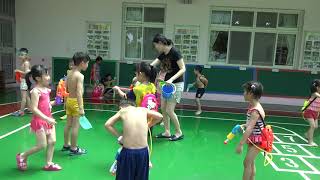 貞德幼兒園108年6月恩典班打水仗活動