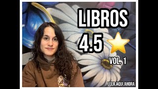 LIBROS DE 4.5 ESTRELLAS