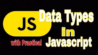 Data Types in Javascript (Hindi) Lecture-4