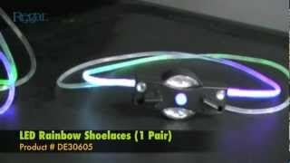 LED Rainbow Shoelaces - Regal TV