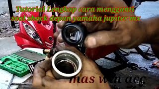 Complete tutorial on how to replace the shock seal and front shock oil for the Yamaha Jupiter MX 135