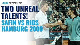 Two Unreal Talents! Marat Safin vs Marcelo Rios: Hamburg 2000 Semi-Final Tennis Highlights
