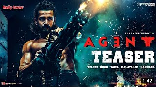 AGENT official trailer | Akhil Akkineni, Mammootty | Surender Reddy | Anil Sunkara | AGENT Teaser