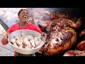 He's Jamaica's CRAZIEST Street Food Seller!! Street Food Capital!!