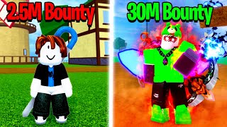 I Reached 30 MILLION Bounty in One  (Blox Fruits)