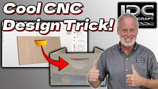 Ingenious CNC Design Hack Cuts Run Time from 22 min to 3!