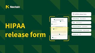 HIPAA release form | AI Data Extraction