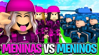 MENINAS VS MENINOS NO ROBLOX (Boys vs Girls)