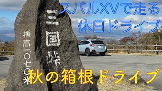 【秋の湘南・箱根ドライブ・2022年11月初旬】スバルXVで走る休日ドライブ