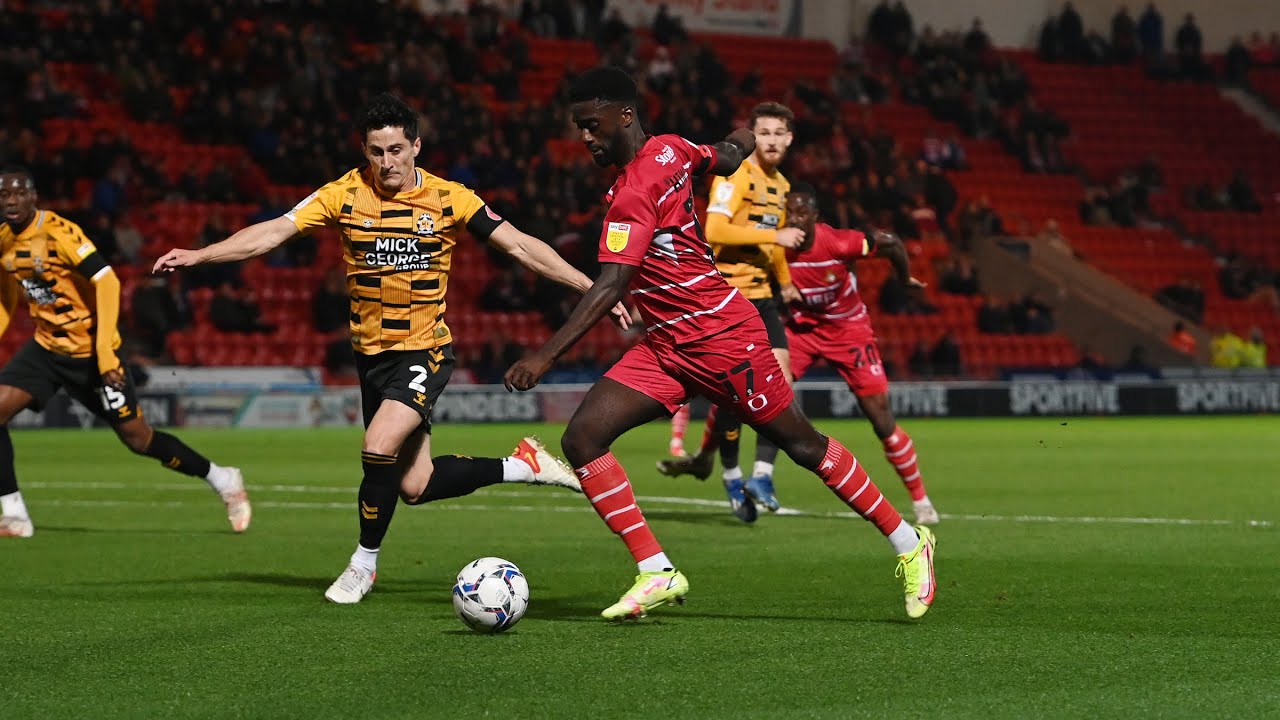 Doncaster Rovers 1 Cambridge United 1 | Highlights - YouTube