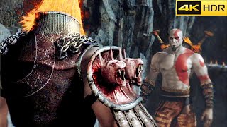 God Of War 1 Kratos Vs Ares Final Boss Fight 4K 60FPS HDR