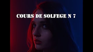 #38 cours n 7 de solfège