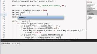 Python [pygame] 11 Rectangular Collision Detection
