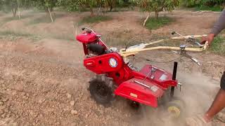 EP.130 รถไถพรวนดิน+สาดดินเก่าญี่ปุ่น MITSUBISHI SRV4 🇯🇵🚜 💸 📞063-9649291