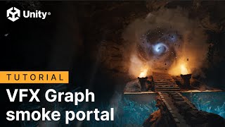 Breakdown of VFX Graph smoke portal sample | Unity