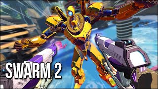 Swarm 2 | Spiderman + Guns + Rogue-like + Giant Robots = Insanity