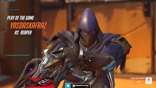 POTG! SUREFOUR INSANE REAPER + SOLDIER 76 GAMEPLAY OVERWATCH 2 SEASON 1