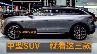 15万闭眼入的SUV，无框车门，续航一千，中型SUV，高级又省油