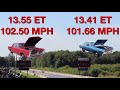 1969 dart gts 340 vs 1965 gto pure stock drag race best of 3