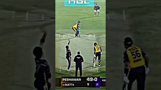 Saim Ayub 🔥👀 #shortsfeed  Peshawar Zalmi vs Quetta Gladiators | Match 25 | HBL PSL 8 | MI2T