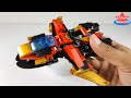 qman enlighten meteor mars 3105 part 01 ⚡️ speed build how to make lego robot 6in1 combine