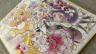 プリキュア色紙ART5全16種類開封フルコンプ配列！