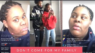 Queen S Sister Tina Responds To Tnk Squad