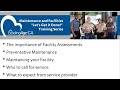 LeadingAge CA Maintenance Training-Site Assessment for Senior Living Communities