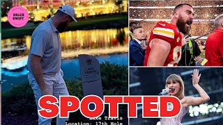 Travis Kelce SPOTTED in Las Vegas on a golf course nine days after WINNING Super Bowl