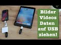 Transfer photos / videos from IOS and Android smartphone 🔛 to USB stick
