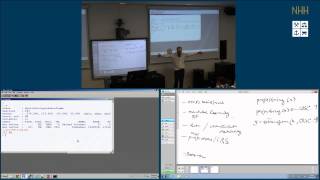 GEOSTAT 2014 Bergen Day 2: Spatial modeling with environmental data (part 2)