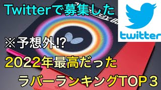 【予想外⁉︎】Twitterで募集した2022年最高だったラバーランキングTOP3