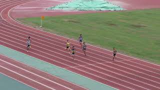 H30　千葉県高校新人3支部予選　男子200m　12組