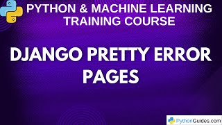 Django Pretty Error Pages | Make Your 404 Pages Look Awesome
