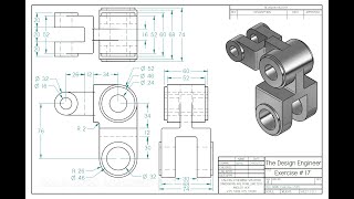 Solid Edge 2023 Tutorial - Exercise 17