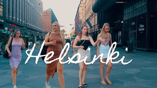 Helsinki Finland Walking Tour 4k 2023 🇫🇮 Summer 2023 |  City Tour | Tourist Attr