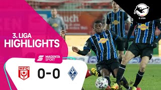 Hallescher FC - SV Waldhof Mannheim | 17. Spieltag, 2020/2021 | MAGENTA SPORT