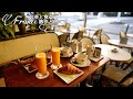 [Paris]Delicious breakfast croissants served in a café established in the 1920s/Le Select/Relax/Vlog