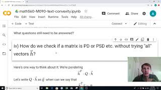 math560 m090 a iv determining pd starting eigenvalues eigenvectors