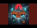 Scary Werewolf in Graveyard Halloween FX